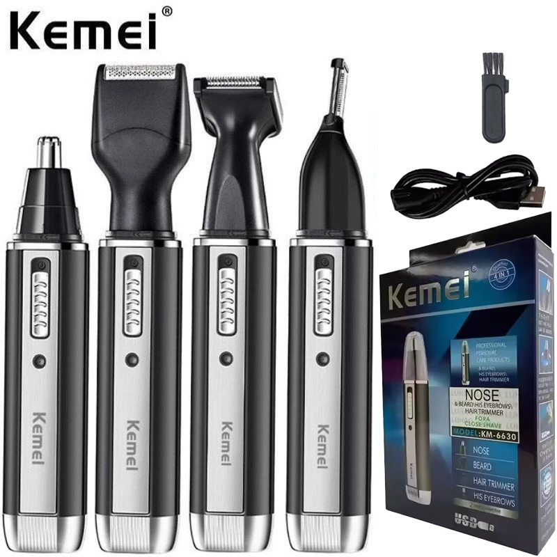 Grooming Men'S Eyebrows - Tondeuse à poils de nez Kemei-6630,