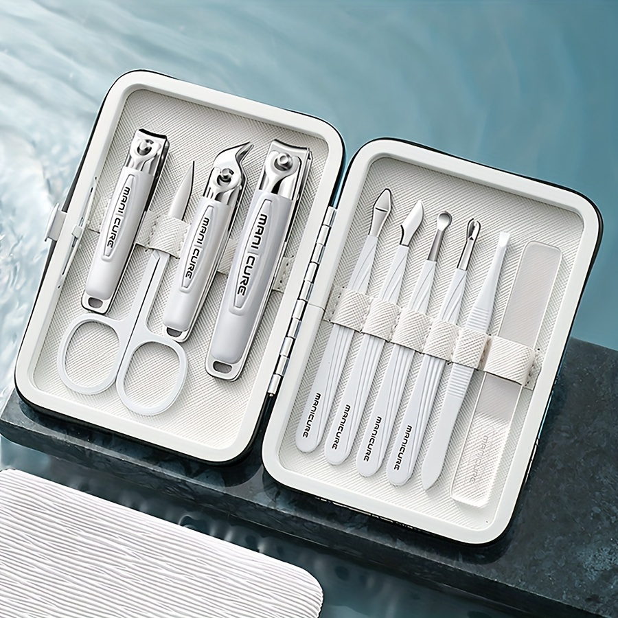 Quality Men'S Grooming Kit - Kit professionnel de soins des ongles