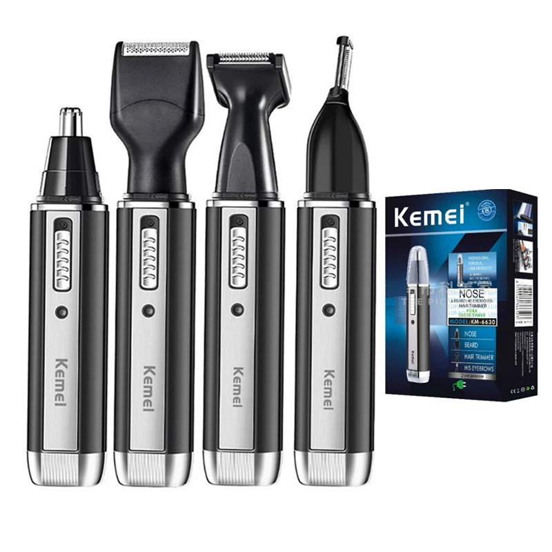 Grooming Men'S Eyebrows - Kemei tondeuse électrique tout-en-un rechargeable pour