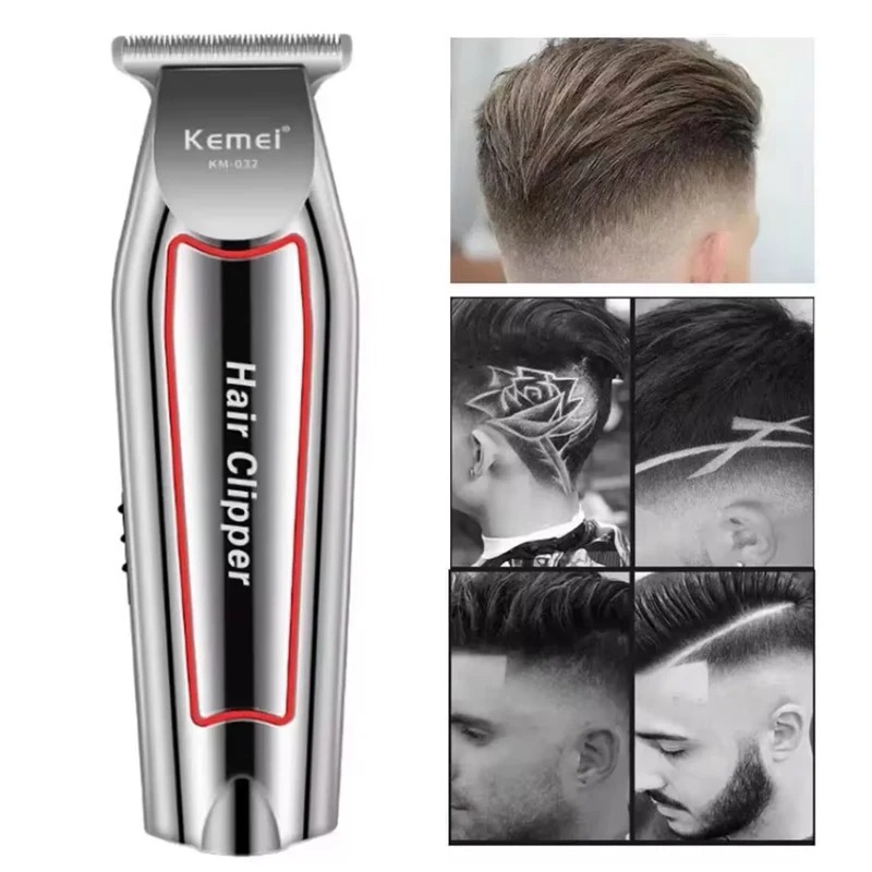 Grooming Men'S Eyebrows - Kemei 032 professionnel 0mm tondeuse à