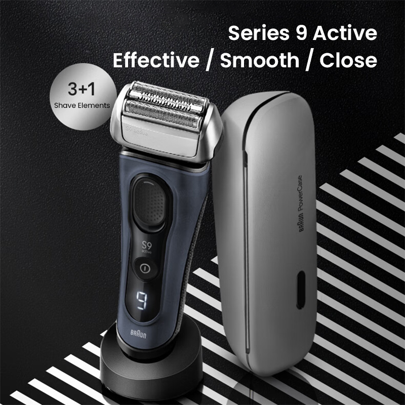 Men Grooming Products For Face - Braun S9 Active 9023s rasoir électrique