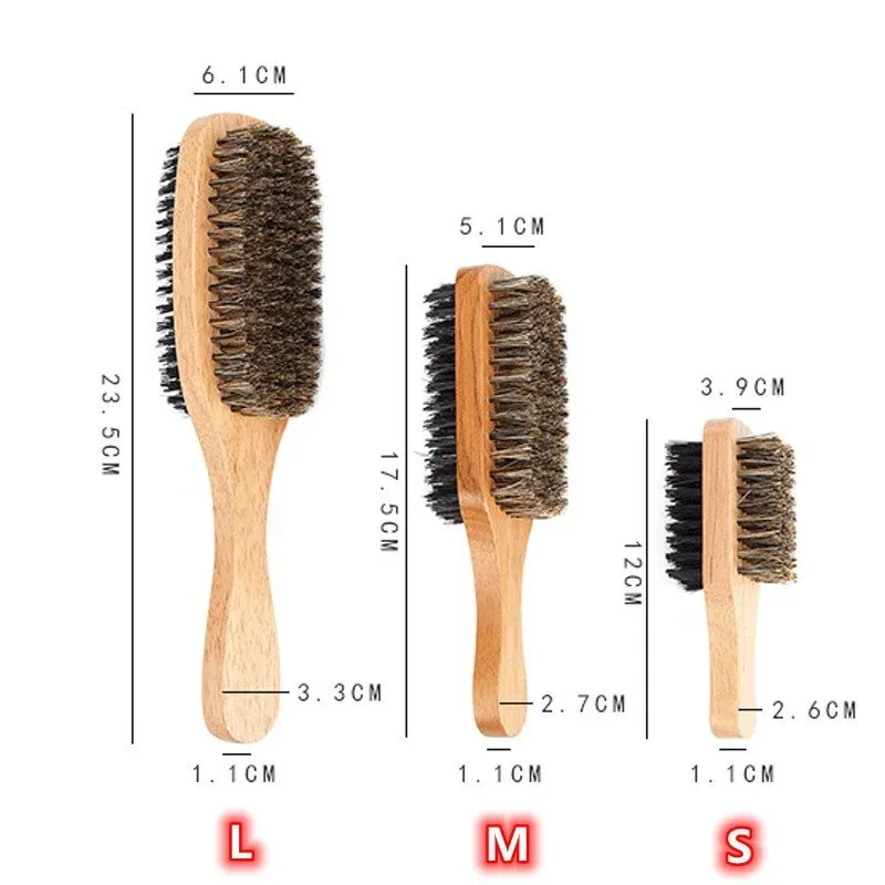 Men'S Grooming Essentials - Brosse à barbe avec manche en
