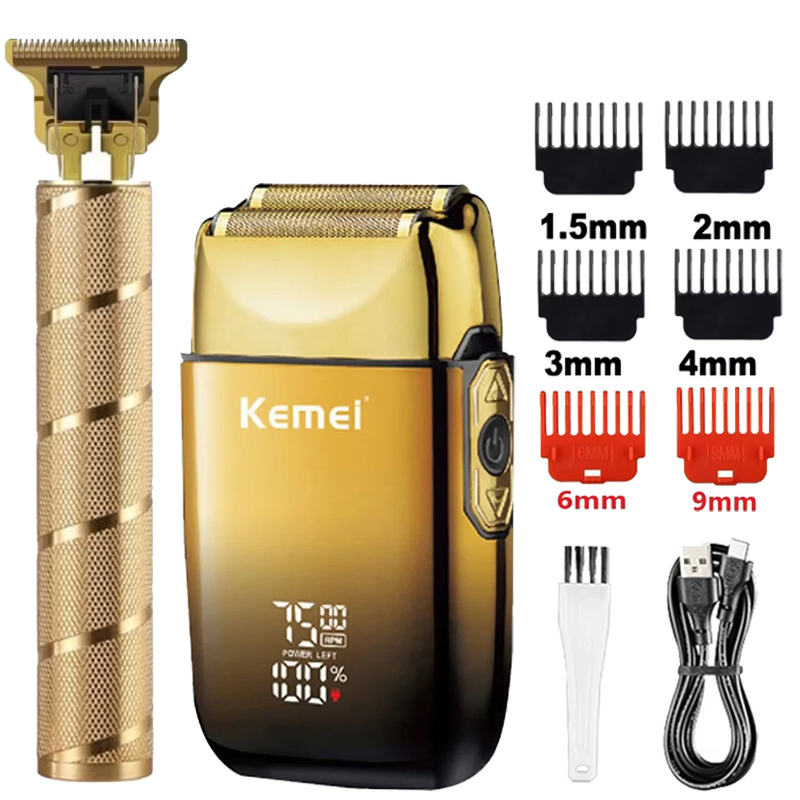 Men'S Grooming Boxes - Tondeuse à cheveux Kemei KM-TX10 T9,