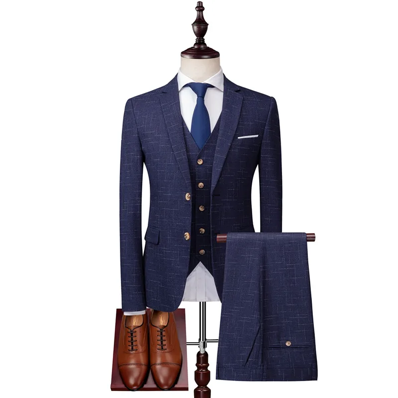 Men'S Grooming Options - Costume de Mariage Homme 3 Pièces
