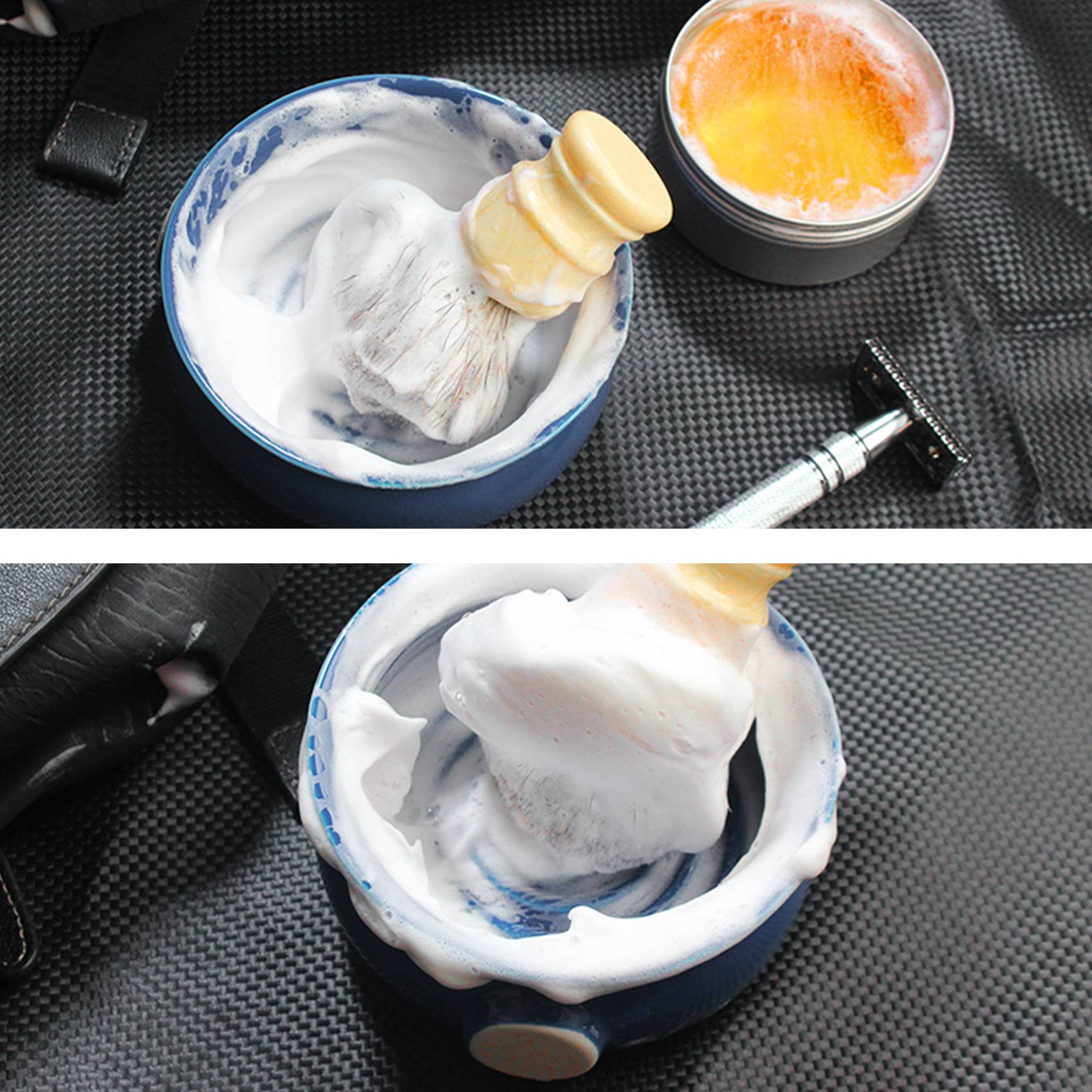 Shaving Bowl Soap - A38T-tasse de rasage pour hommes, bol,