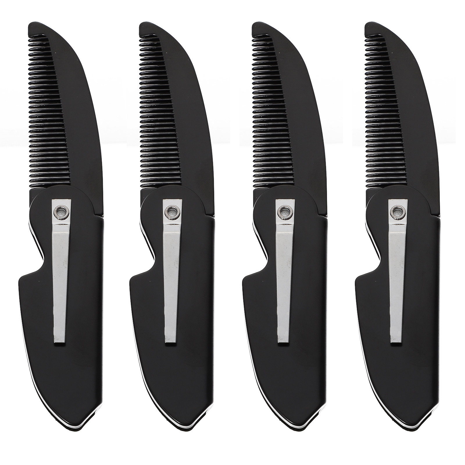 Lot de 4 peignes à barbe pliab - Men'S Grooming And Style avis et prix