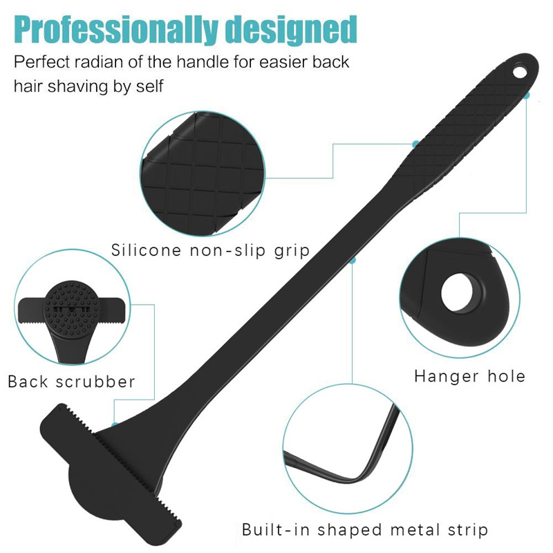 Rasoir dorsal flexible à long  - Men'S Grooming Hair Removal avis et prix