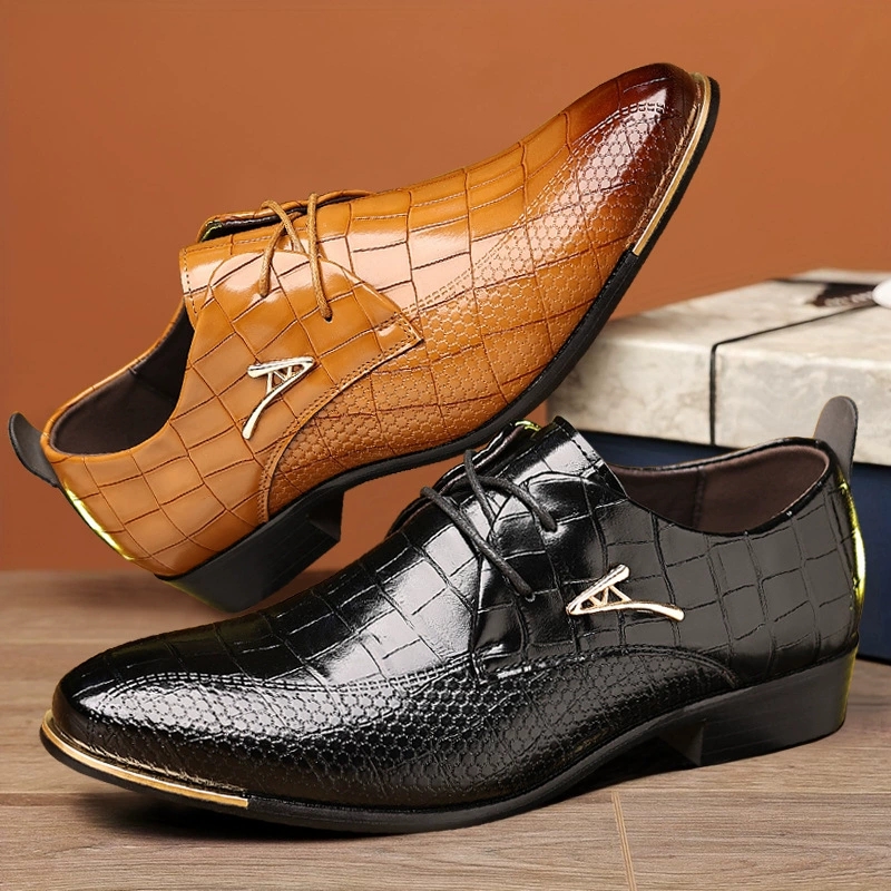 Mode chaussures en cuir PU hom - Men'S Grooming And Style avis et prix