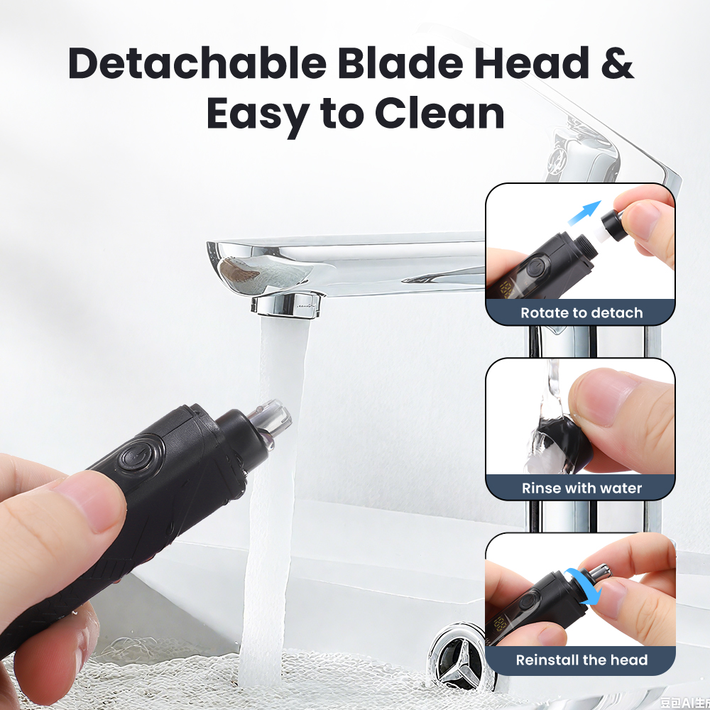 Tondeuse à poils de nez Rechar - Men'S Grooming Hair Removal avis et prix