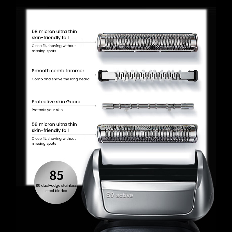 Braun S9 Active 9023s rasoir é - Men Grooming Products For Face avis et prix