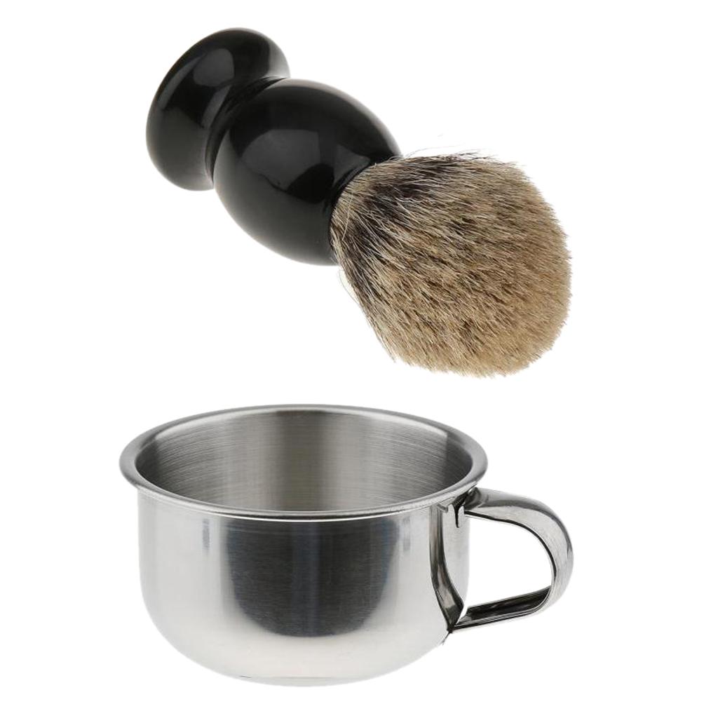 Ensemble de pinceaux à raser a - Shaving Bowl Soap avis et prix
