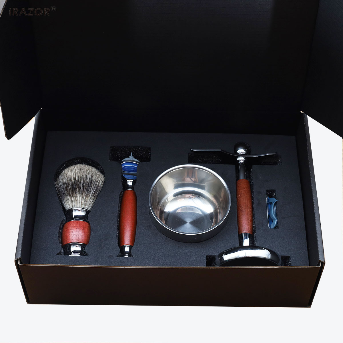 Kit de rasage de luxe iRAZOR p - Men'S Grooming Boxes avis et prix