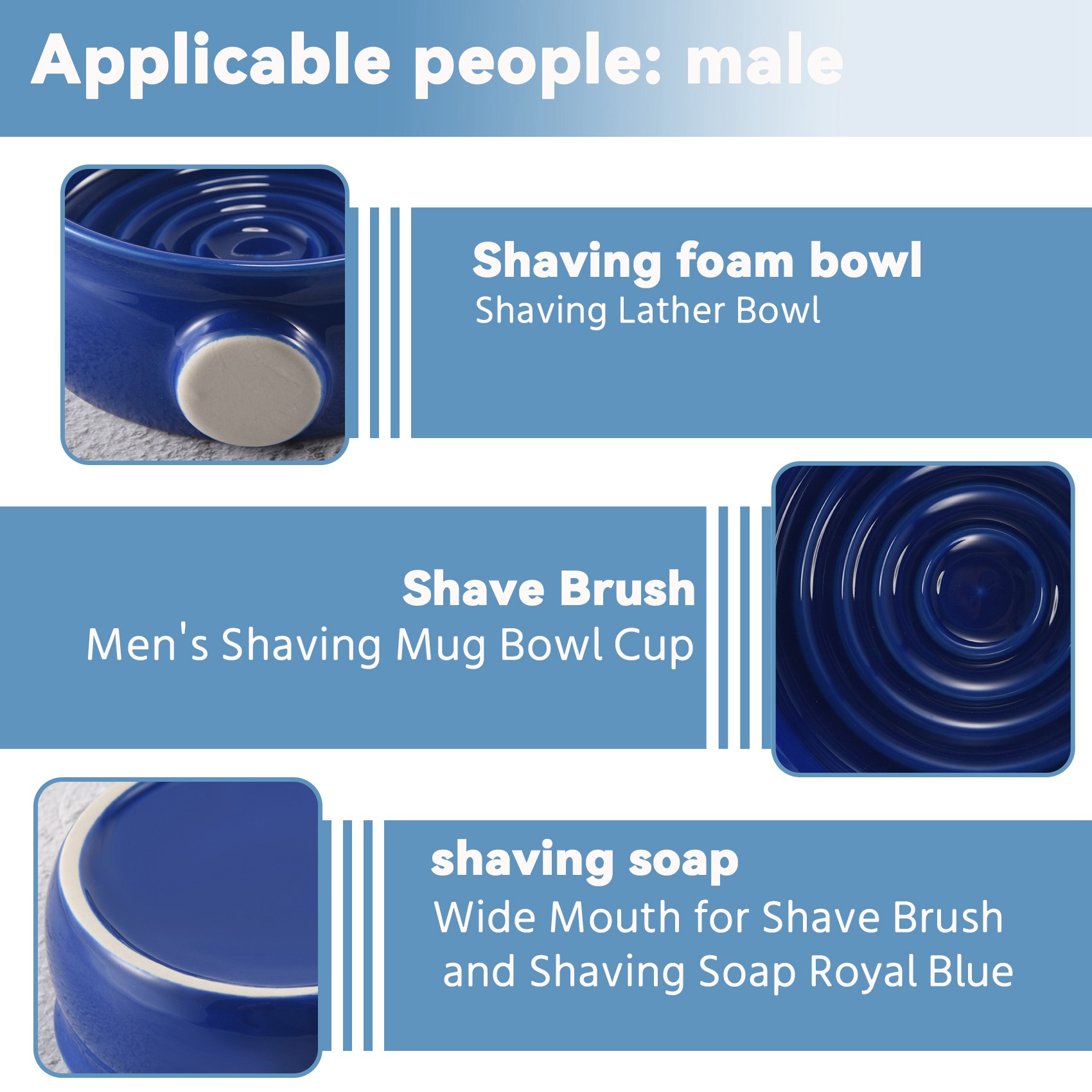 YCOC- Tasse à raser pour homme - Shaving Bowl Soap avis et prix