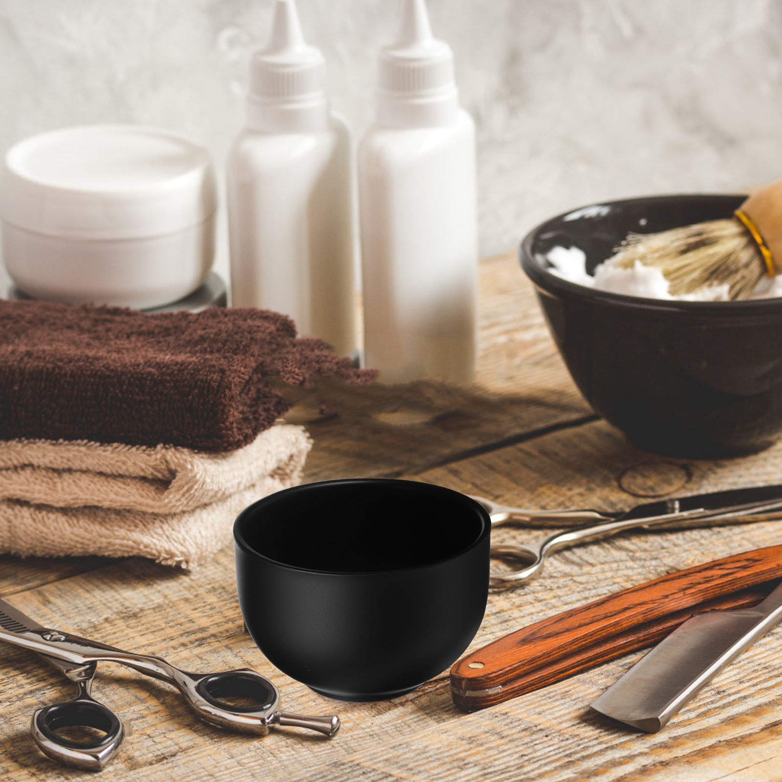 Bol à raser noir pour homme en - Shaving Bowl Soap avis et prix