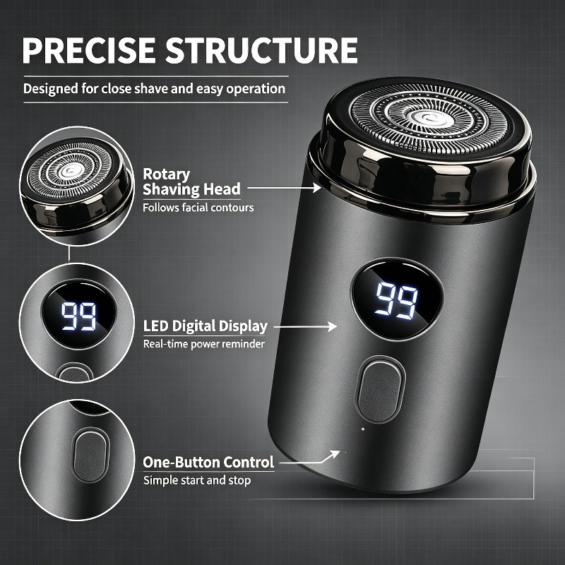 Rasoir électrique rechargeable - Men'S Grooming Boxes avis et prix